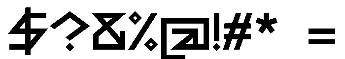 Iber Font OTHER CHARS