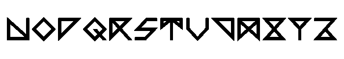 Iber Font UPPERCASE