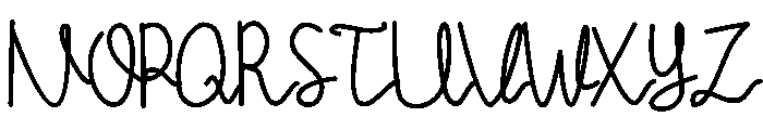 Ibtasim Font UPPERCASE