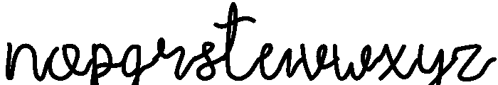 Ibtasim Font LOWERCASE