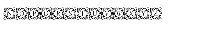 Ibarra Decorative Font UPPERCASE