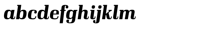 Ibis Display Bold Italic Font LOWERCASE
