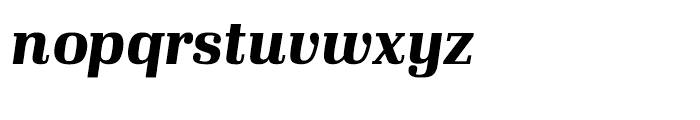 Ibis Display Bold Italic Font LOWERCASE