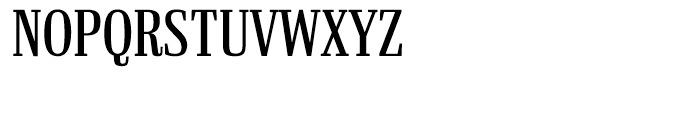 Ibis Display Compressed Regular Font UPPERCASE