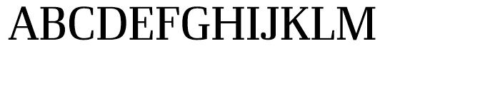 Ibis Display Regular Font UPPERCASE