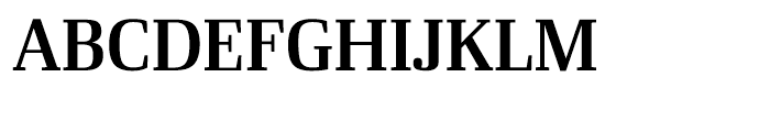 Ibis Display Semi Bold Font UPPERCASE