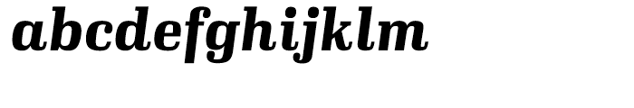 Ibis Text Bold Italic Font LOWERCASE