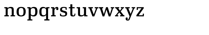 Ibis Text Regular Font LOWERCASE