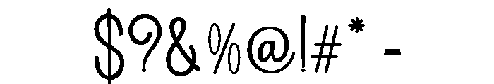 ICROOS-Regular Font OTHER CHARS