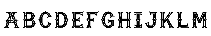 Ica Regular Font UPPERCASE