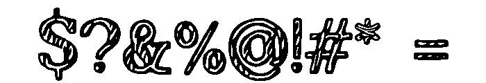 Ice_Cream_Bean Font OTHER CHARS
