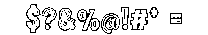 Ice_Sculpture Font OTHER CHARS