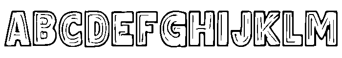 Ice_Sculpture Font UPPERCASE
