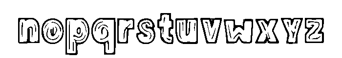 Ice_Sculpture Font LOWERCASE