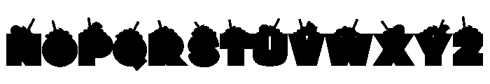 Iced Lemonade CF Font UPPERCASE