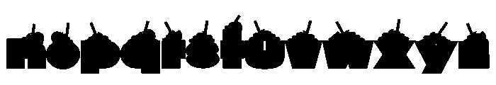 Iced Lemonade CF Font LOWERCASE