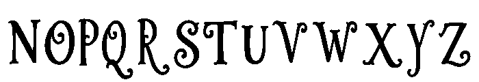 Icelynne Font UPPERCASE