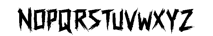 Ichiman Shokai Font UPPERCASE