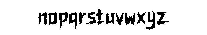 Ichiman Shokai Font LOWERCASE