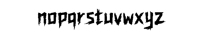 IchimanShokai Font LOWERCASE