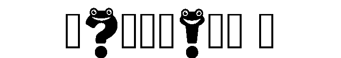 Icon Regular Font OTHER CHARS