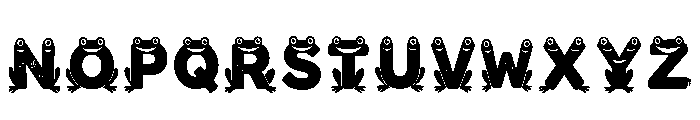 Icon Regular Font LOWERCASE