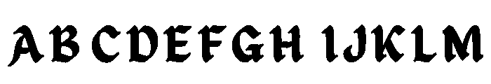 Icter Regular Font UPPERCASE