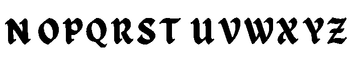 Icter Regular Font UPPERCASE