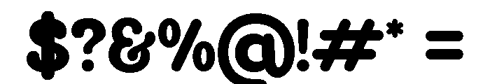 Icy Bubbles Regular Font OTHER CHARS
