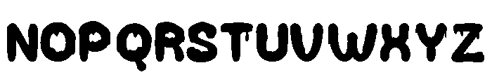 Icy Bubbles Regular Font UPPERCASE