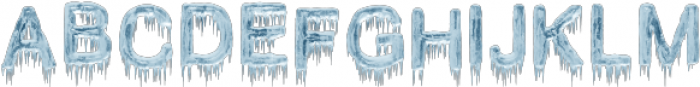Ice-Age Regular otf (400) Font UPPERCASE