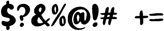 Ice cream Regular otf (400) Font OTHER CHARS