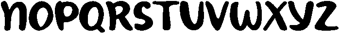 Ice cream Regular otf (400) Font UPPERCASE
