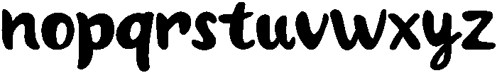 Ice cream Regular otf (400) Font LOWERCASE