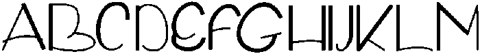 Icekream Regular otf (400) Font UPPERCASE