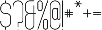 Iconic Regular otf (400) Font OTHER CHARS