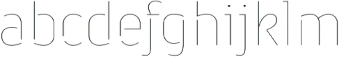 Iconic Stencil Thin otf (100) Font LOWERCASE