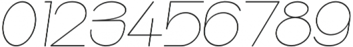 Iconiqu Sans ExtraLight Italic otf (200) Font OTHER CHARS