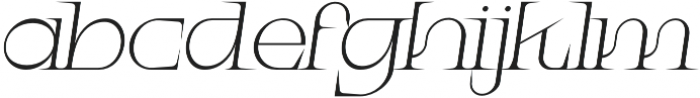 Iconiqu Serif otf (400) Font LOWERCASE
