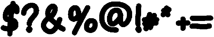 ice matcha extra bold otf (700) Font OTHER CHARS