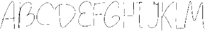 ice matcha extra thin otf (100) Font UPPERCASE