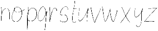 ice matcha extra thin otf (100) Font LOWERCASE