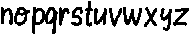 ice matcha extra ttf (400) Font LOWERCASE
