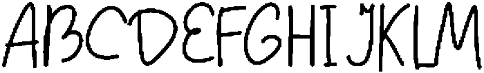 ice matcha otf (400) Font UPPERCASE