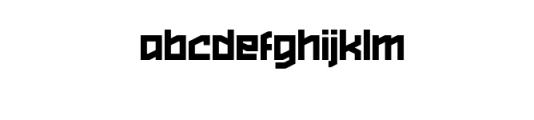 Iceberg Font LOWERCASE