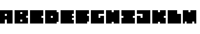 ICE CUBED Regular Font LOWERCASE