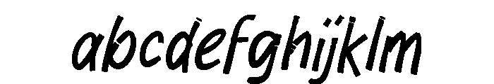 ICHIBAN BRUSH FONT