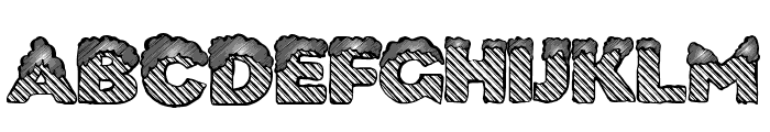IceCold Font UPPERCASE