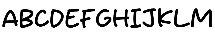 Iced Cholate Font UPPERCASE