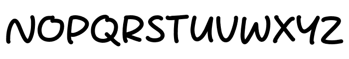 Iced Cholate Font UPPERCASE